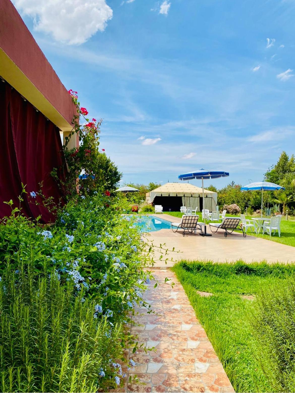 Villa Baddi Marrakech Lagouassem Eksteriør billede